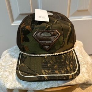 Bioworld Brown Superman Logo Cap